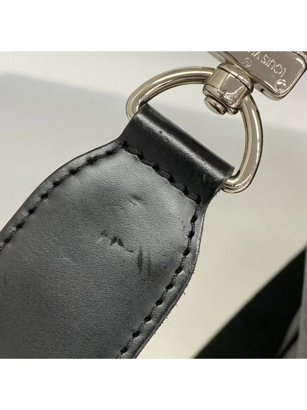Louis Vuitton Tote Damier Graphite Tadao Black 2-Way